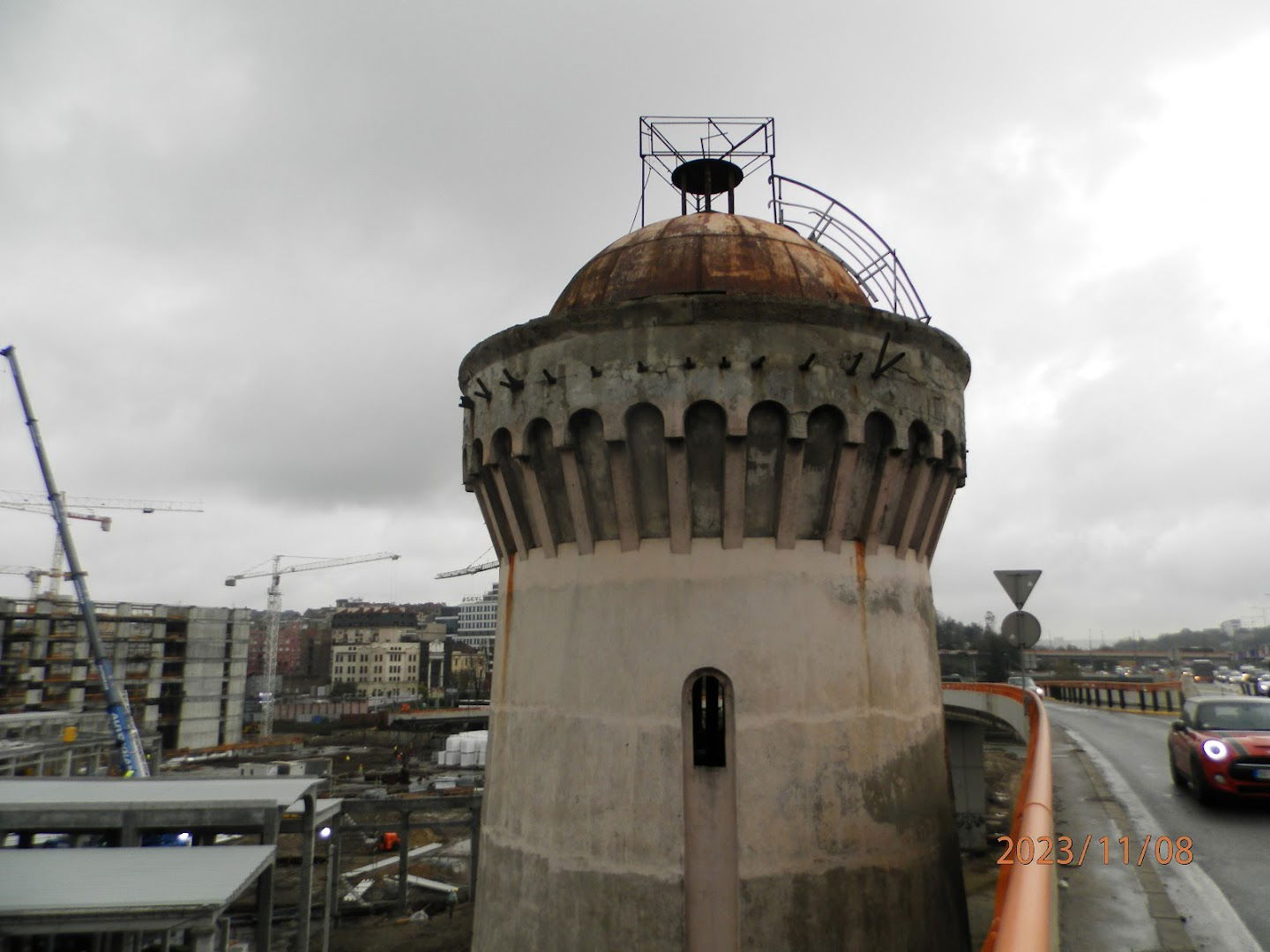 Стари железнички водоторањ