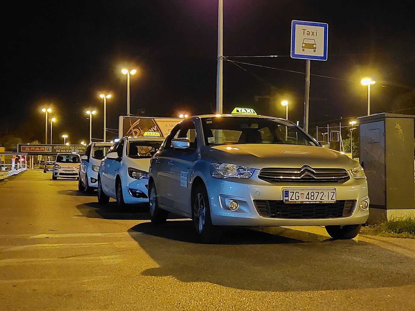 Taxi Zagreb bus station
