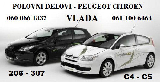 DVD Peugeot Citroen delovi
