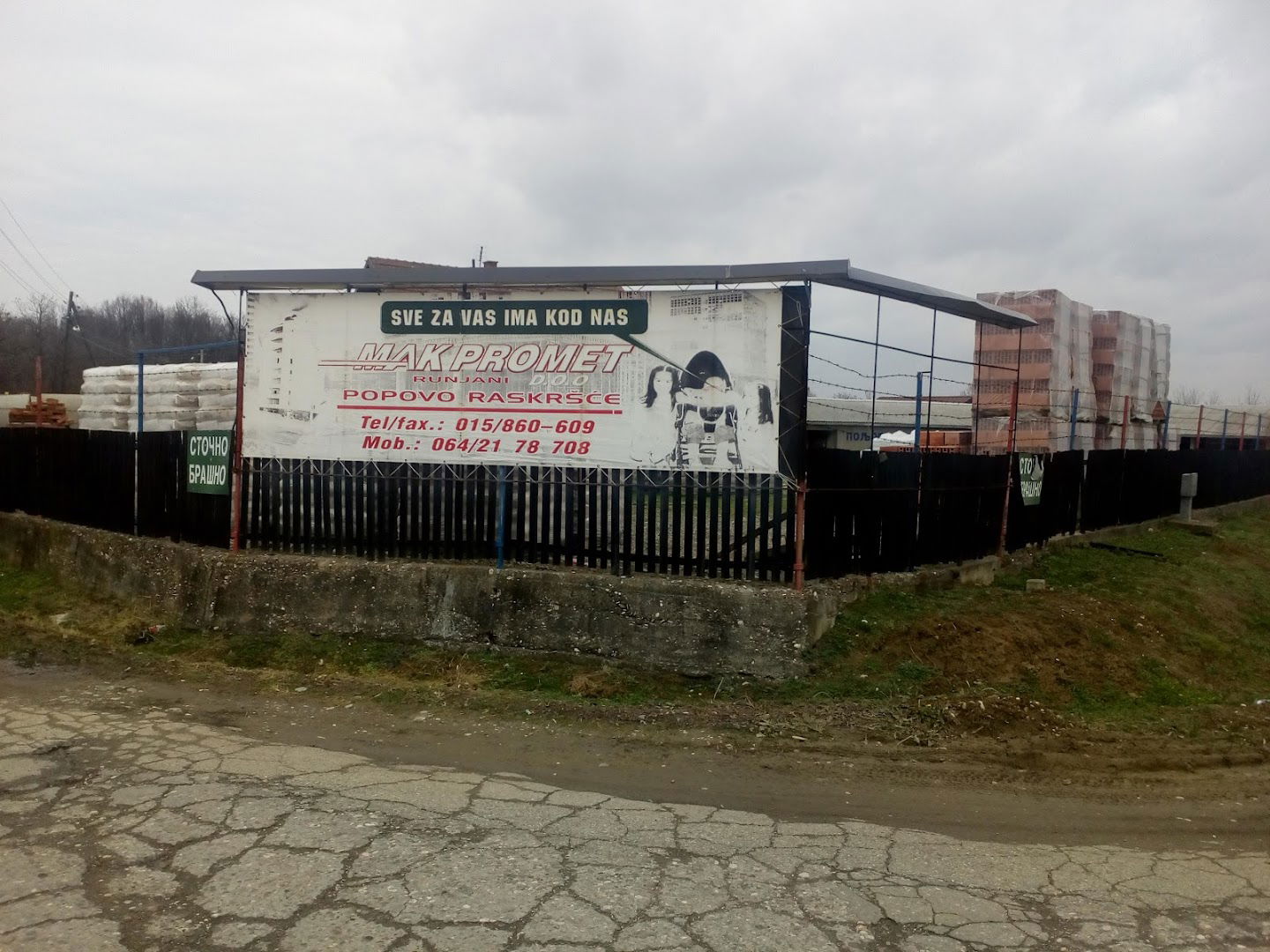 Stovariste "Mak promet"