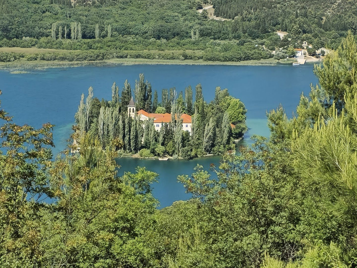Viewpoint Visovac Monastery