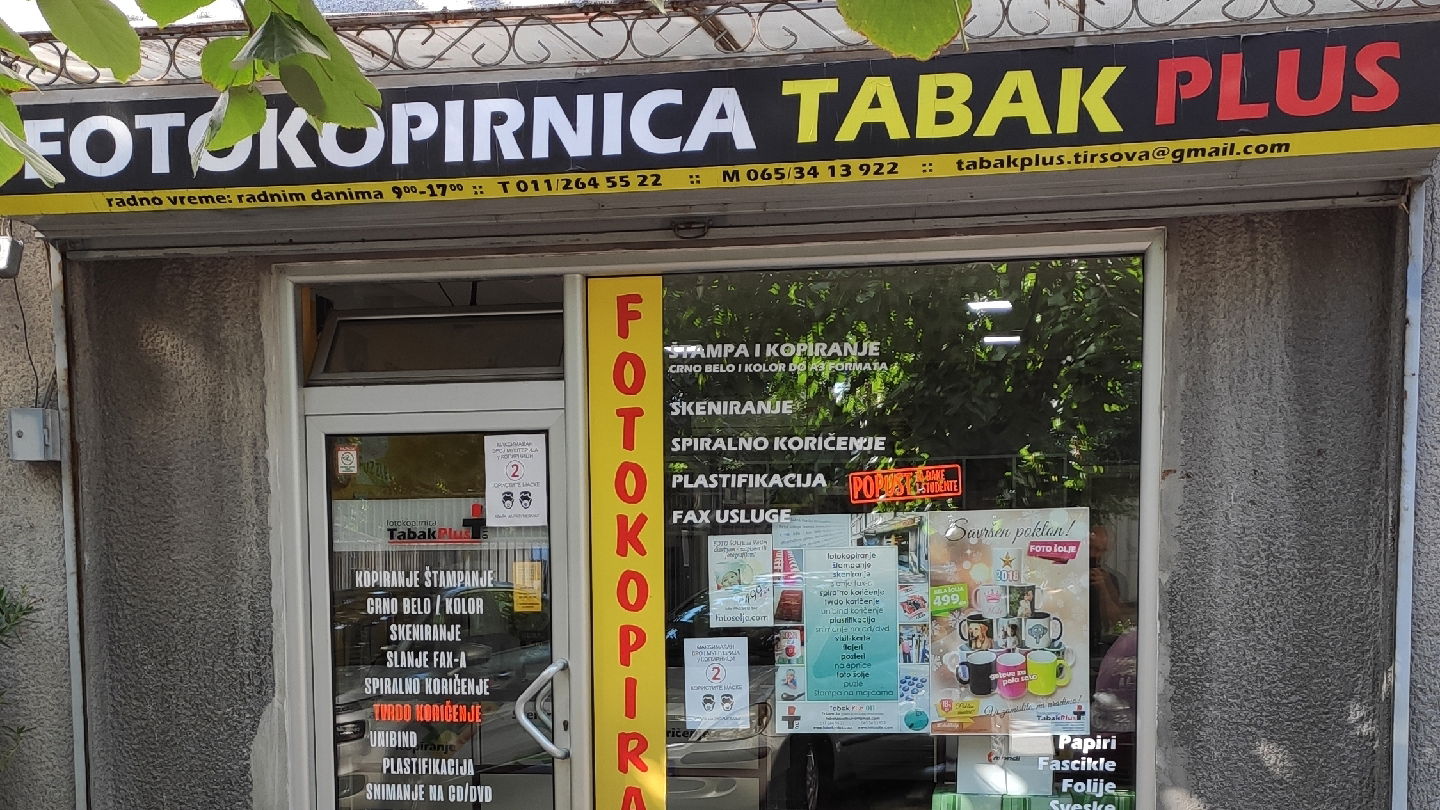 Fotokopirnica Tabak Plus 011