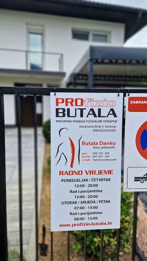 Priv.praksa fiz.terapije Butala Danko