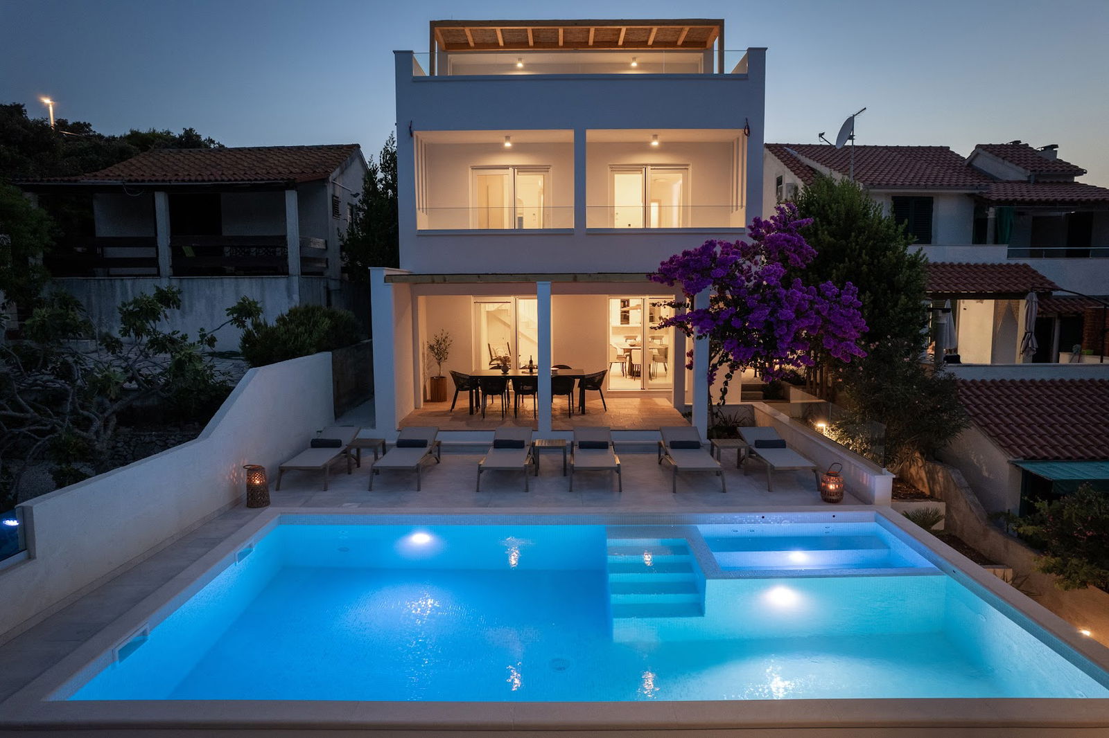 Beachfront Villa Larisa