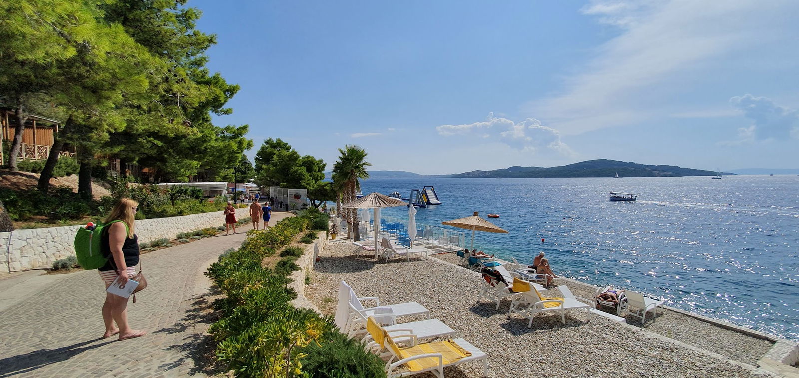 Boat line Belvedere - Trogir