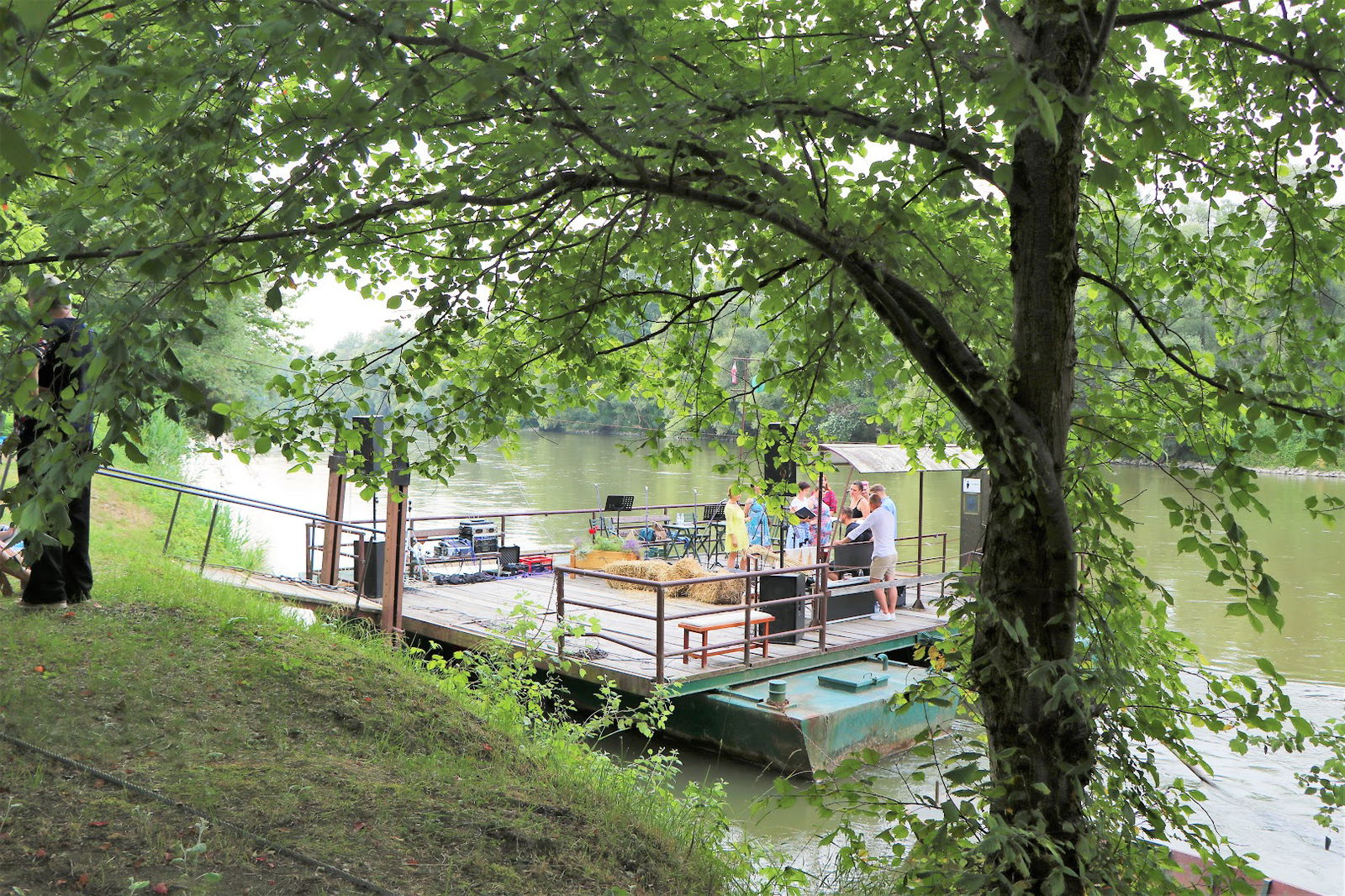 Skela na rijeci Muri - Turistička zajednica Sveti Martin na Muri