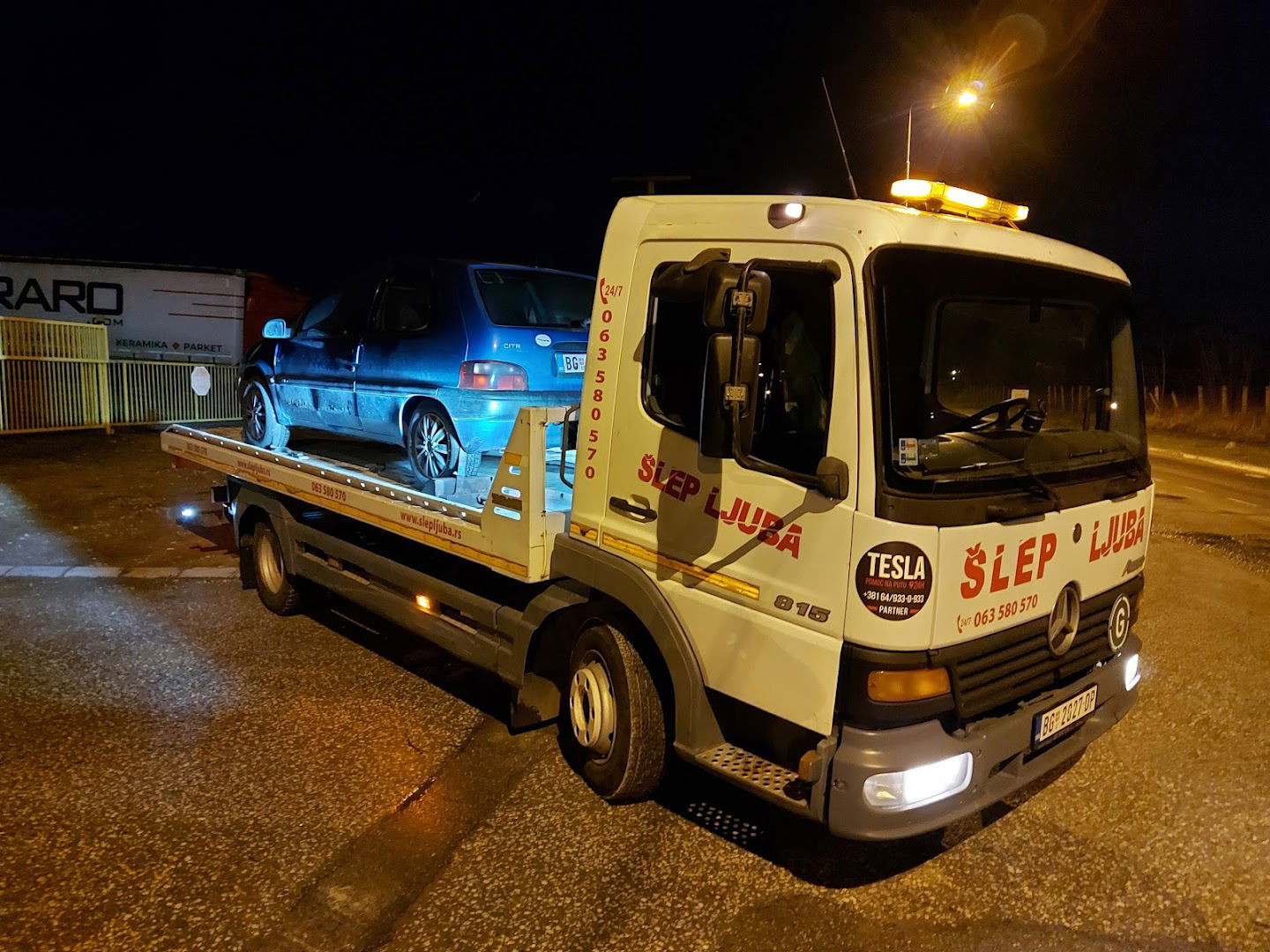 Autohof Parking za Kamione