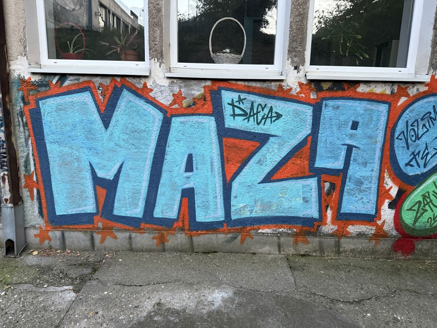 turrdl's MAZA & MEDA - mural