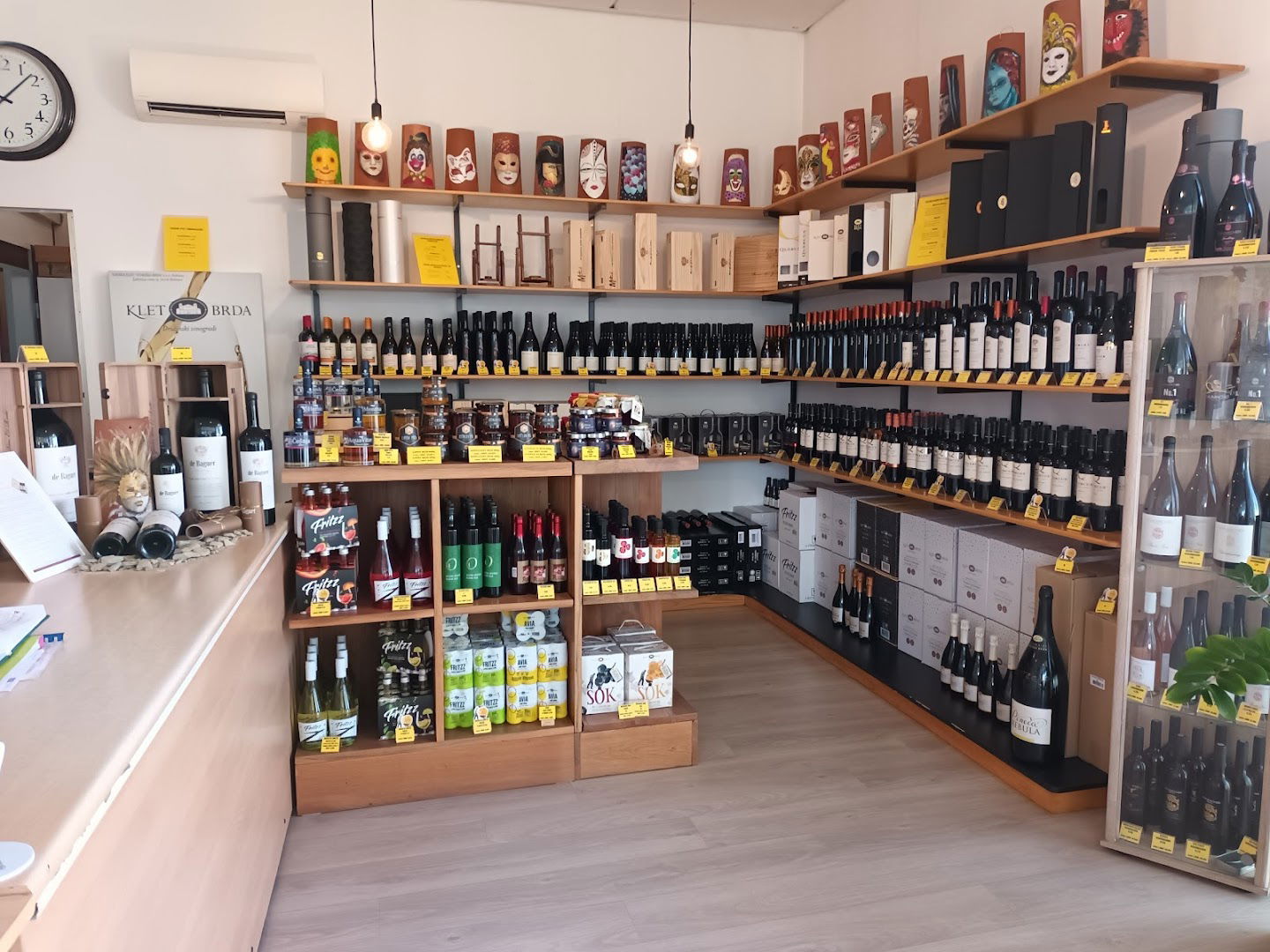 Klet Brda Vinoteca v Novi Gorici