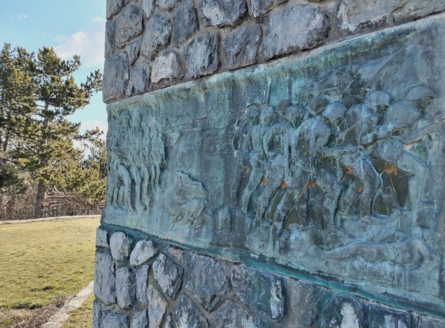 Monument to fallen fighters and victims of fascist terror