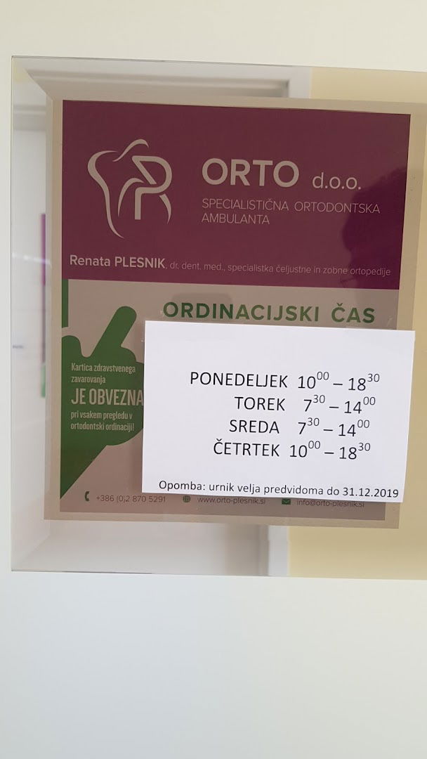 Orto specialistična zobna ambulanta d.o.o.