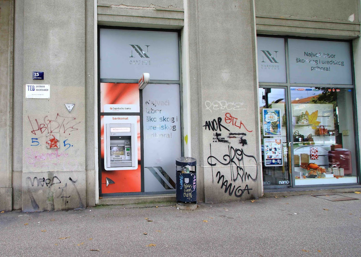 Zagrebačka banka bankomat