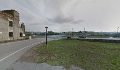 Pogled na otoke u rijeci Uni