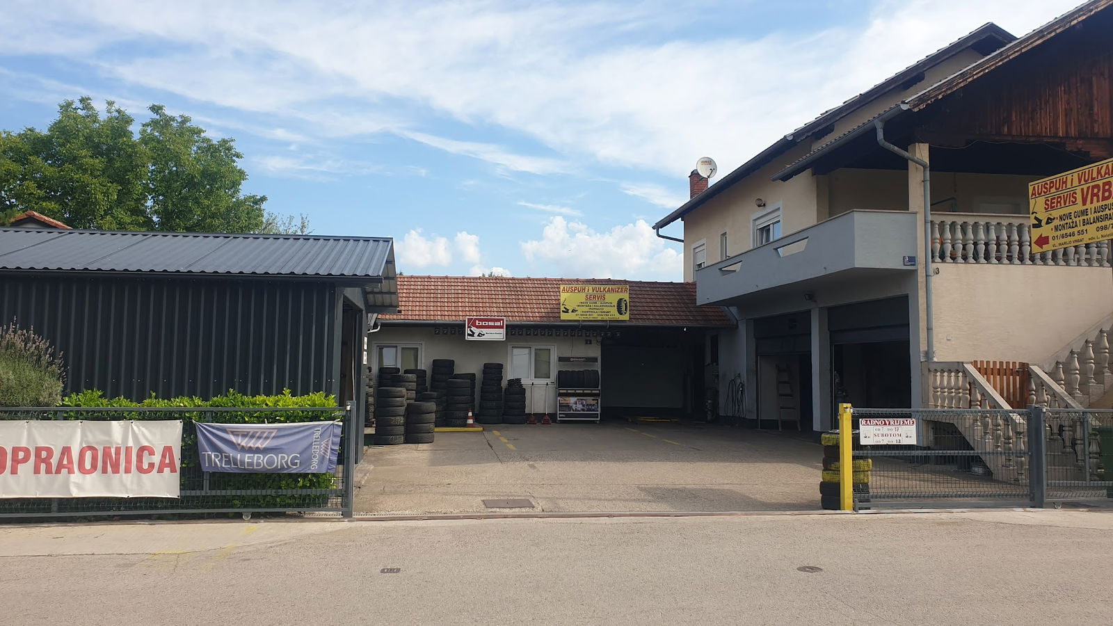 EXHAUST AND TIRE SERVICE VRBAT