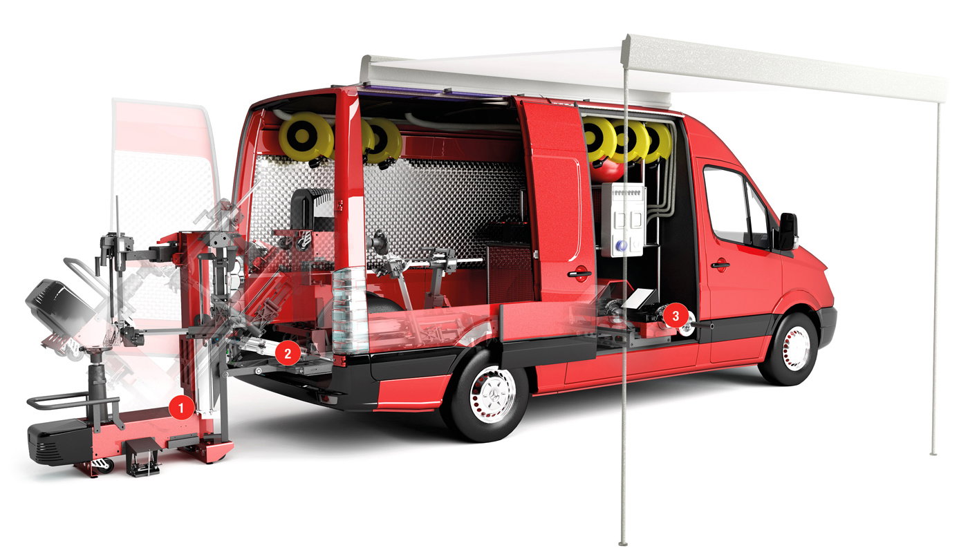 Kemoimpex mobilni vulkanizer Beograd izlazak na teren