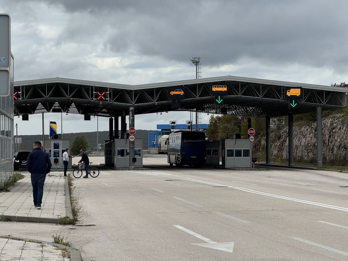 Border crossing Kamensko (BiH)