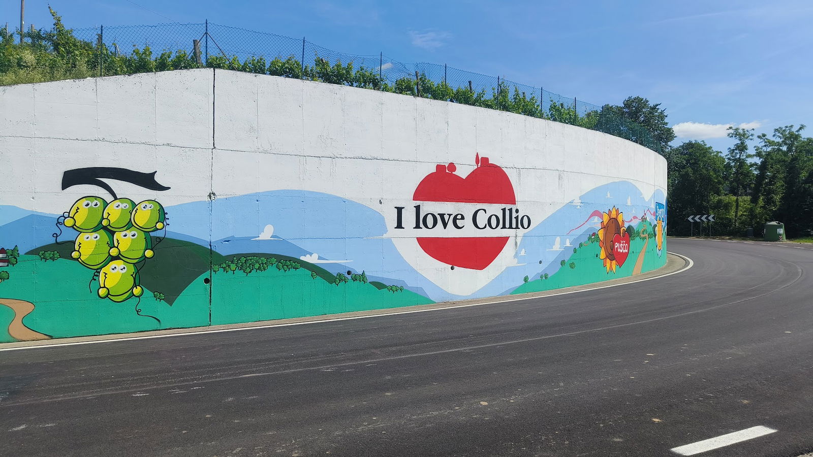 I Love Collio Mural