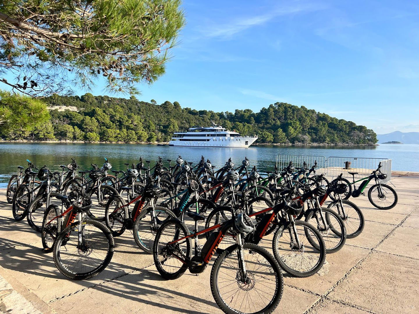 E bike tour Mljet