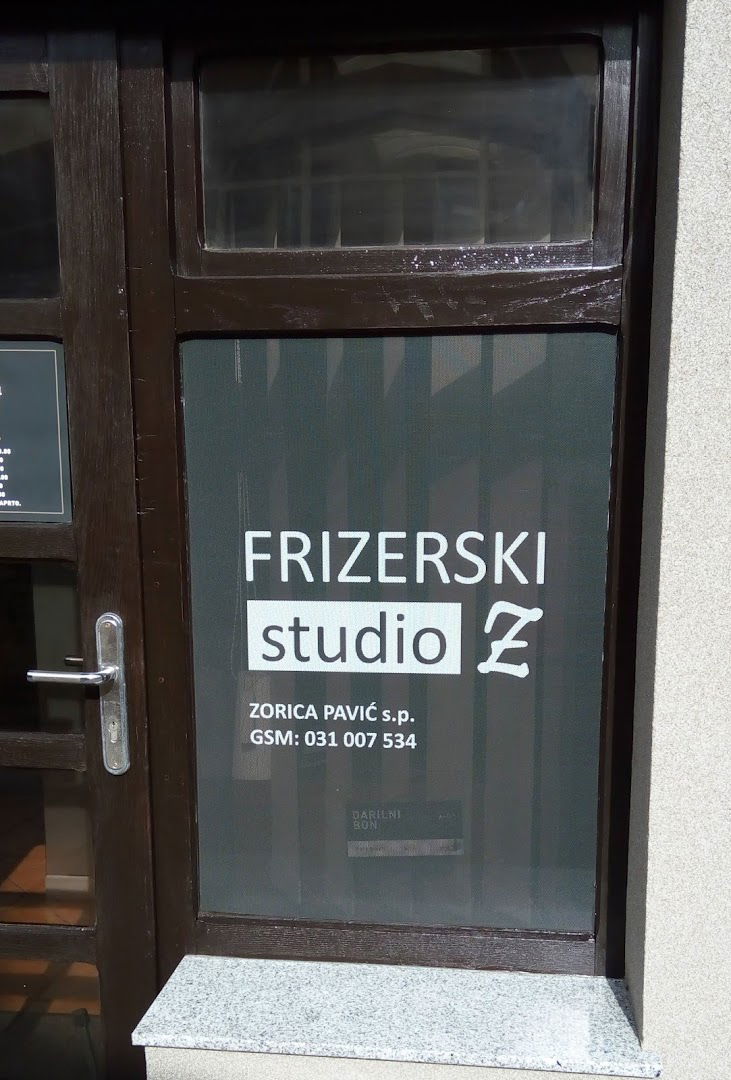 FRIZERSKI STUDIO Z ZORICA PAVIĆ S.P.