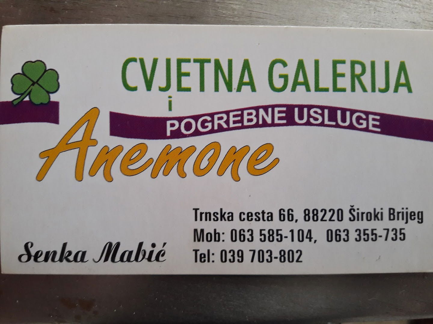 MABIĆ Pogrebne usluge i cvjećarna