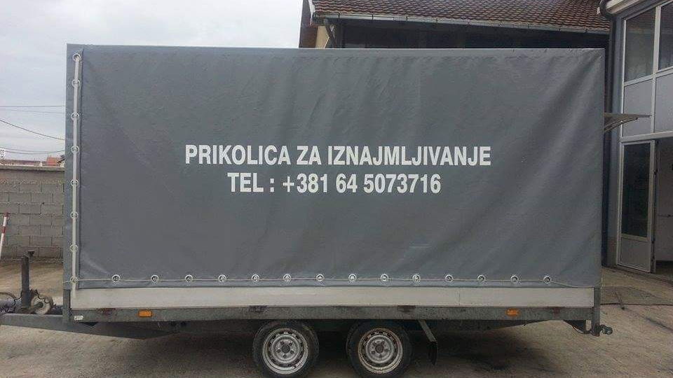 IZNAJMLJIVANJE AUTO PRIKOLICE SA CERADOM