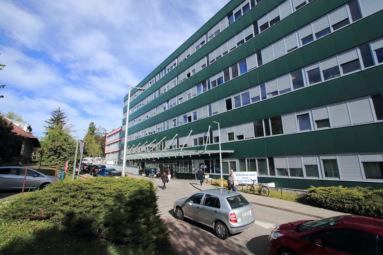 KBC Zagreb - Ulaz poliklinika i dnevne bolnice