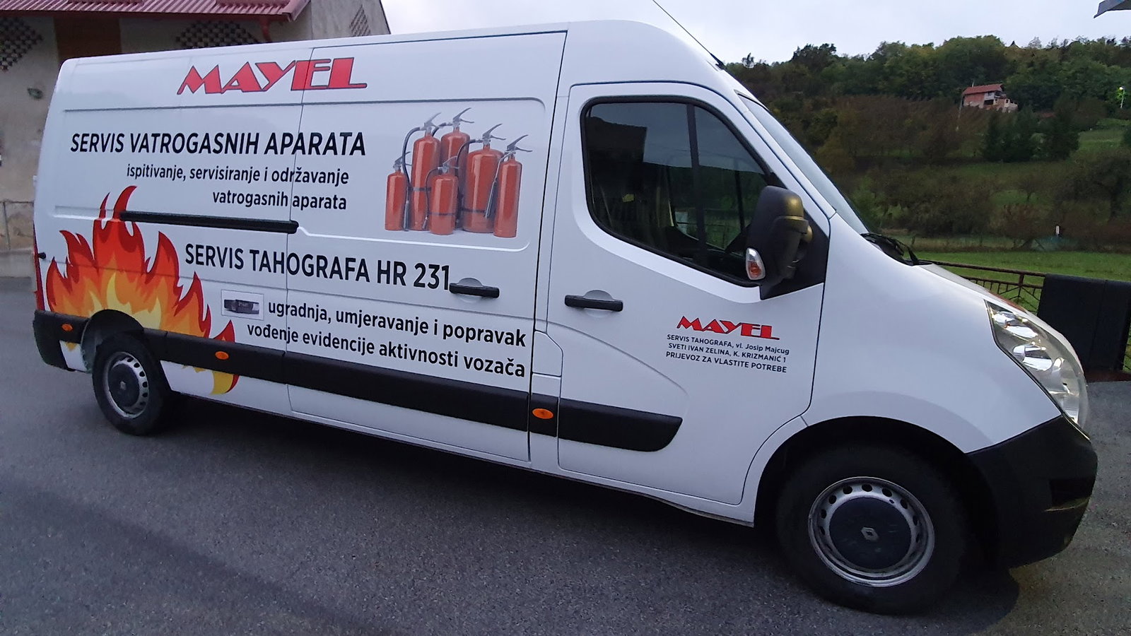 MAYEL SERVIS TAHOGRAFA