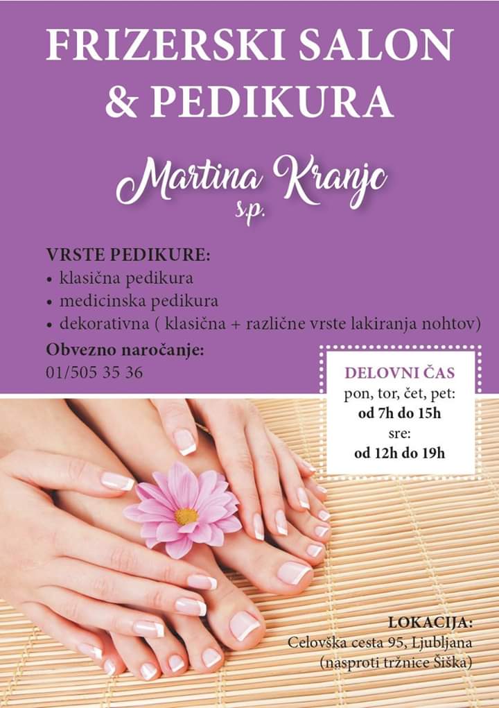 Medicinska pedikura in frizeraki salon MK