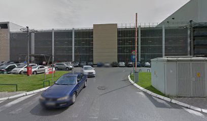 Delta City Parking Entrance