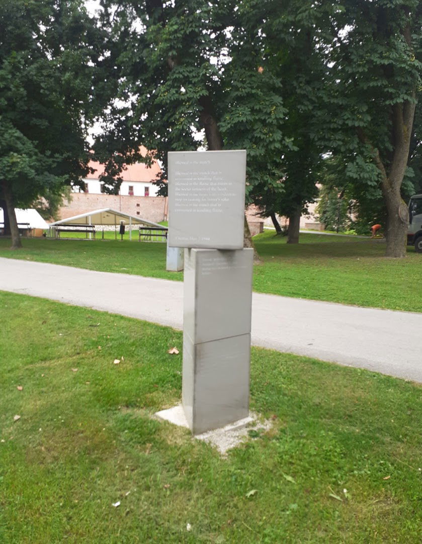 Schöner Gedenkstein