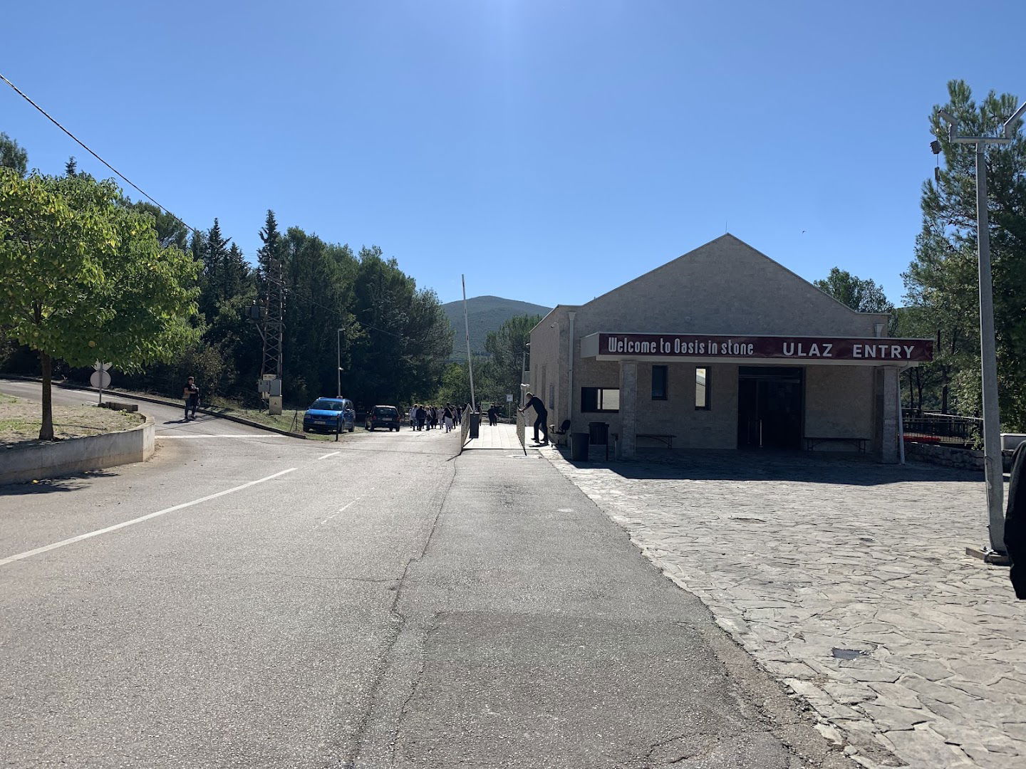 Ticket office for Kravica Waterfall
