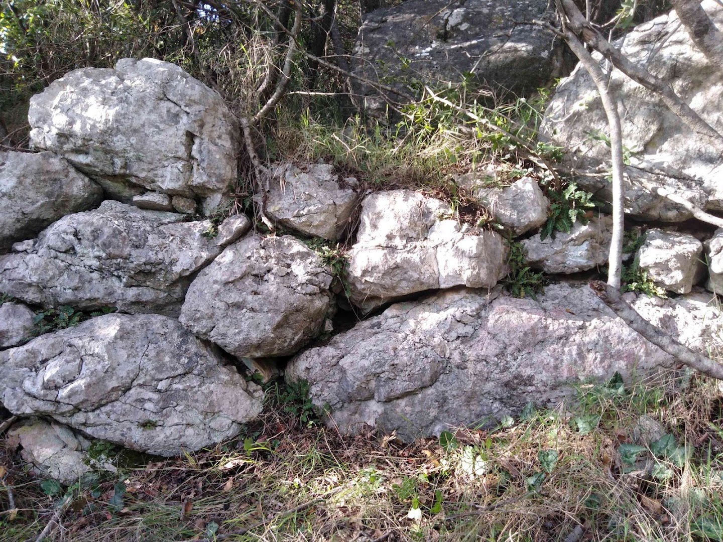 Polygonal cyclopean Illyrian walls
