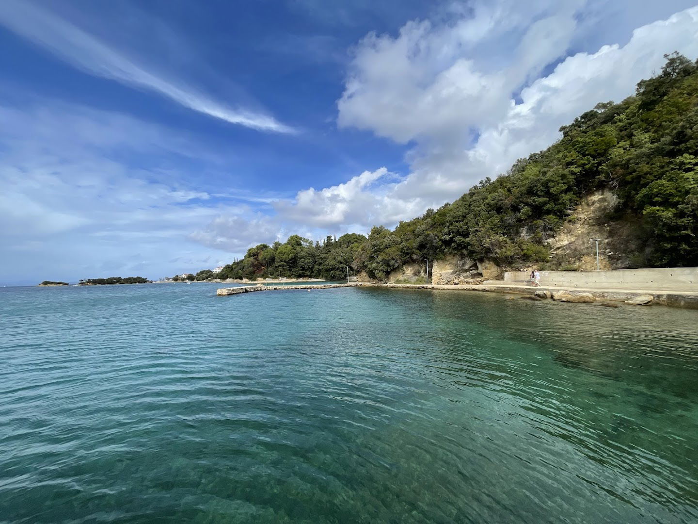 Pathway along the sea