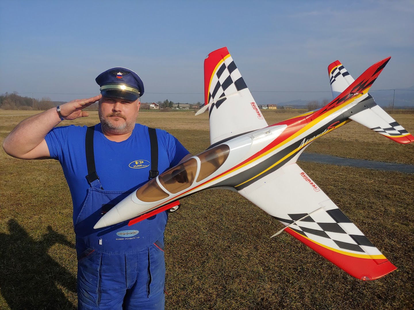 RC field of Pilot Robert and Captain Blaž