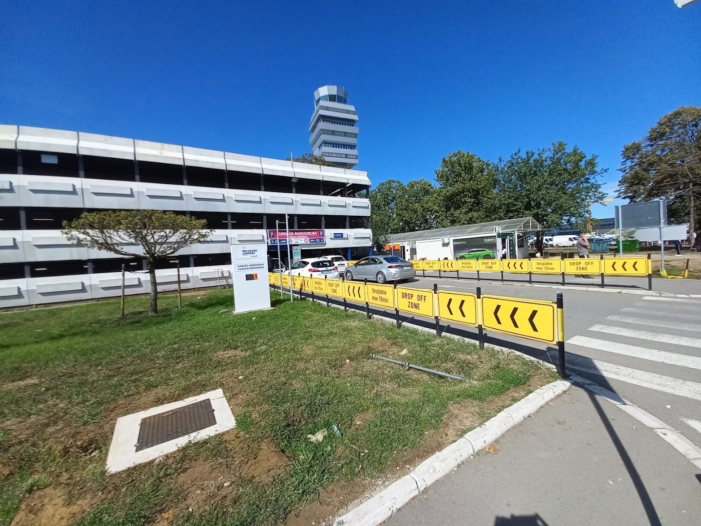 Belgrade Nikola Tesla Airport Parking Garage