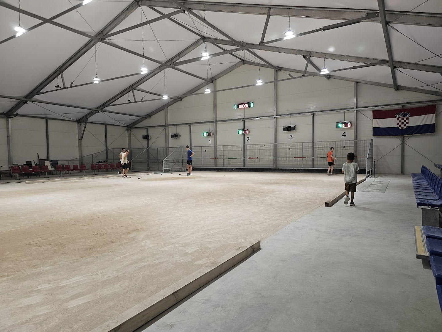 Boćarska dvorana Bratski Dolac Primošten