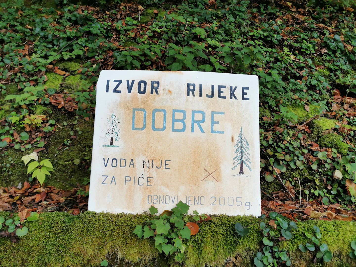 Izvor rijeke Dobre