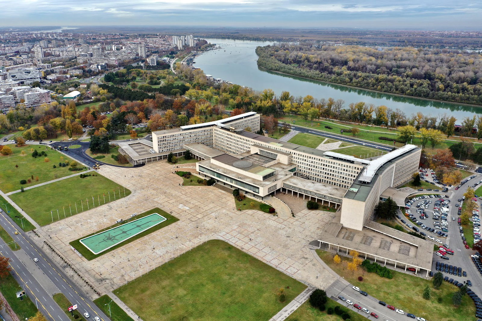 Palace of Serbia Fountain
