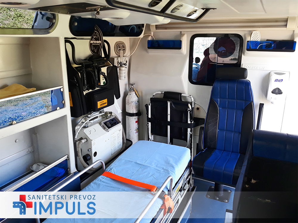 Sanitetski prevoz pacijenata Beograd - Impuls