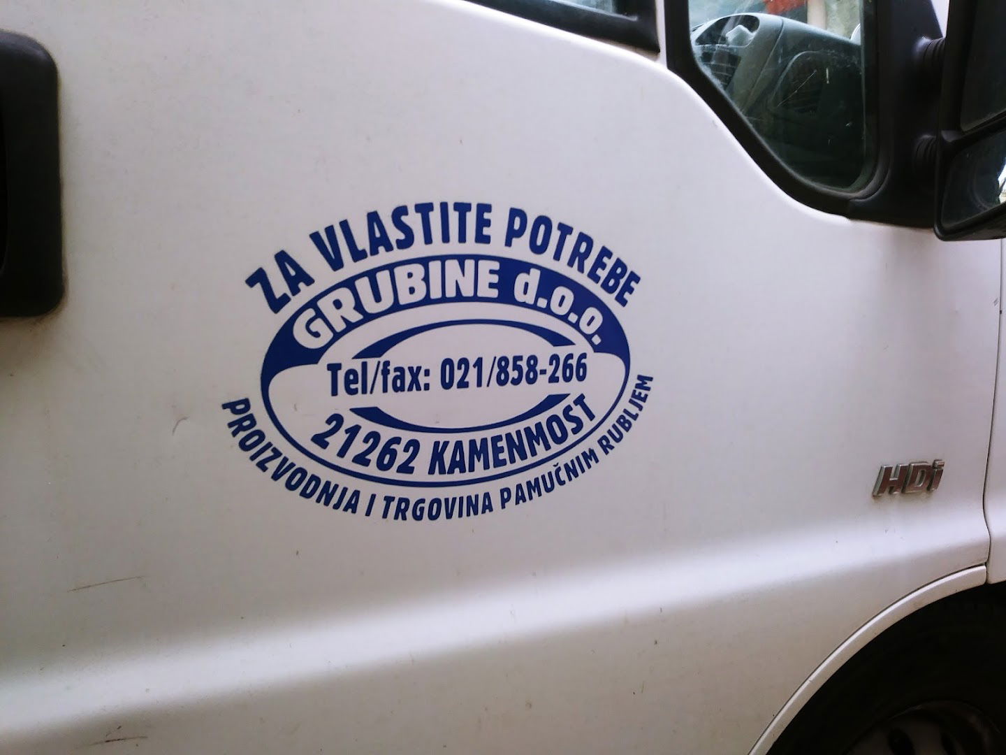 GRUBINE D.O.O. PROIZVODNJA I TRGOVINA