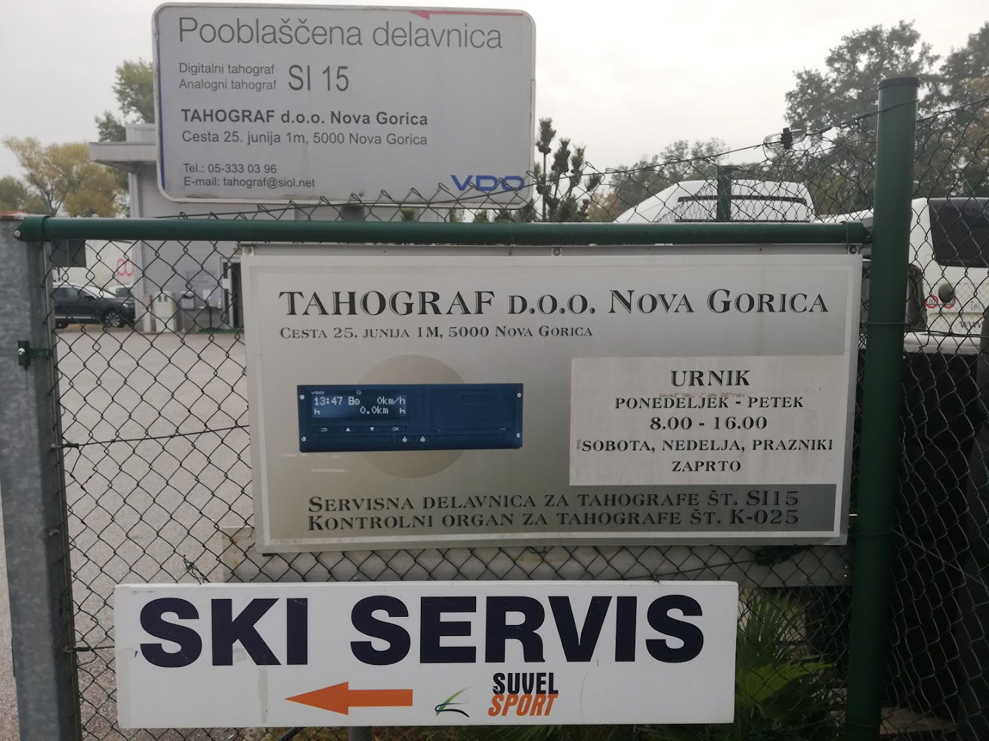 Tahograf podjetje za Finomehaniko d.o.o. Nova Gorica