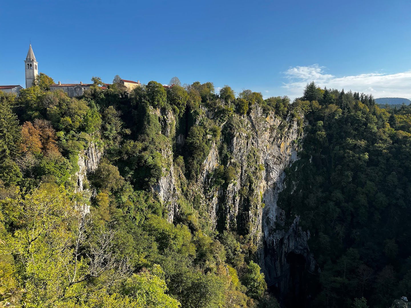 Razgledna točka na Park Škocjanske jame