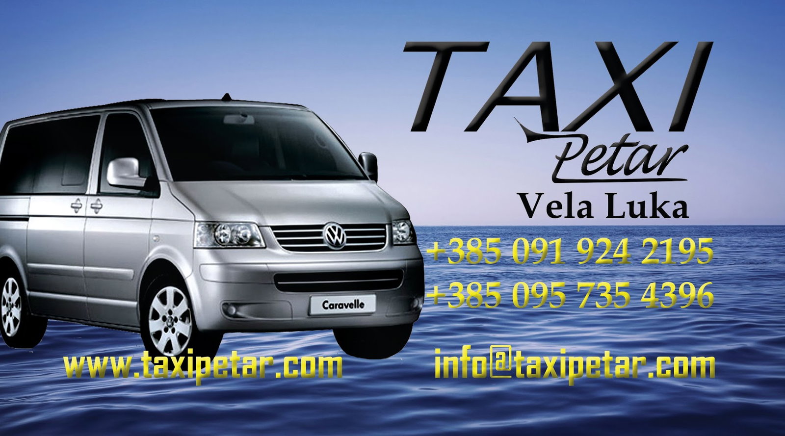 Taxi Petar Vela Luka otok Korčula