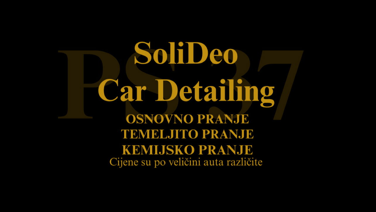 SoliDeo Car Detailing