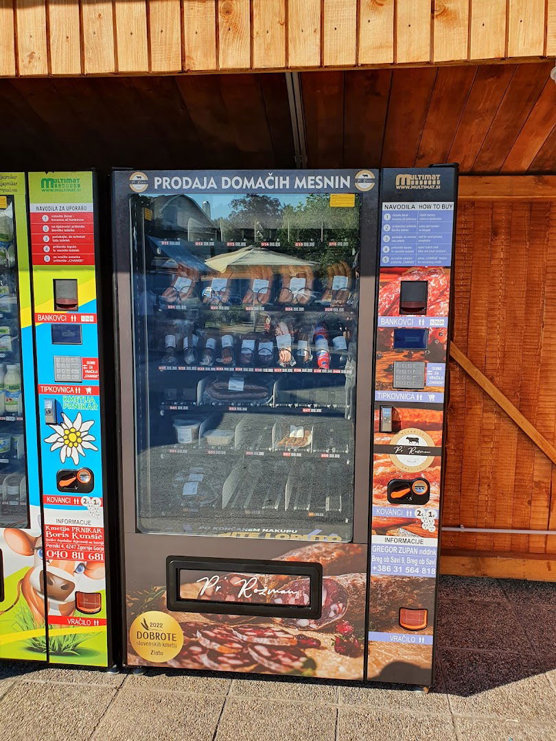 Mesomat (Meat Vending Machine) - Kmetija Mesarija pr' Rožman