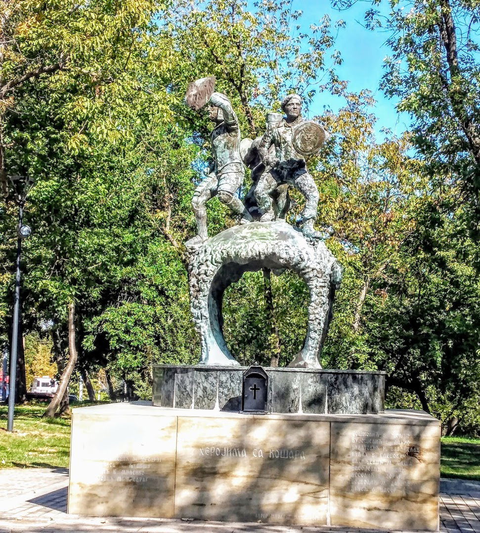 Monument to heroes of Košare