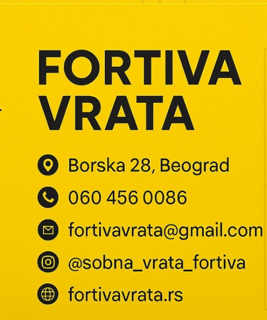 Fortiva - sobna i sigurnosna vrata