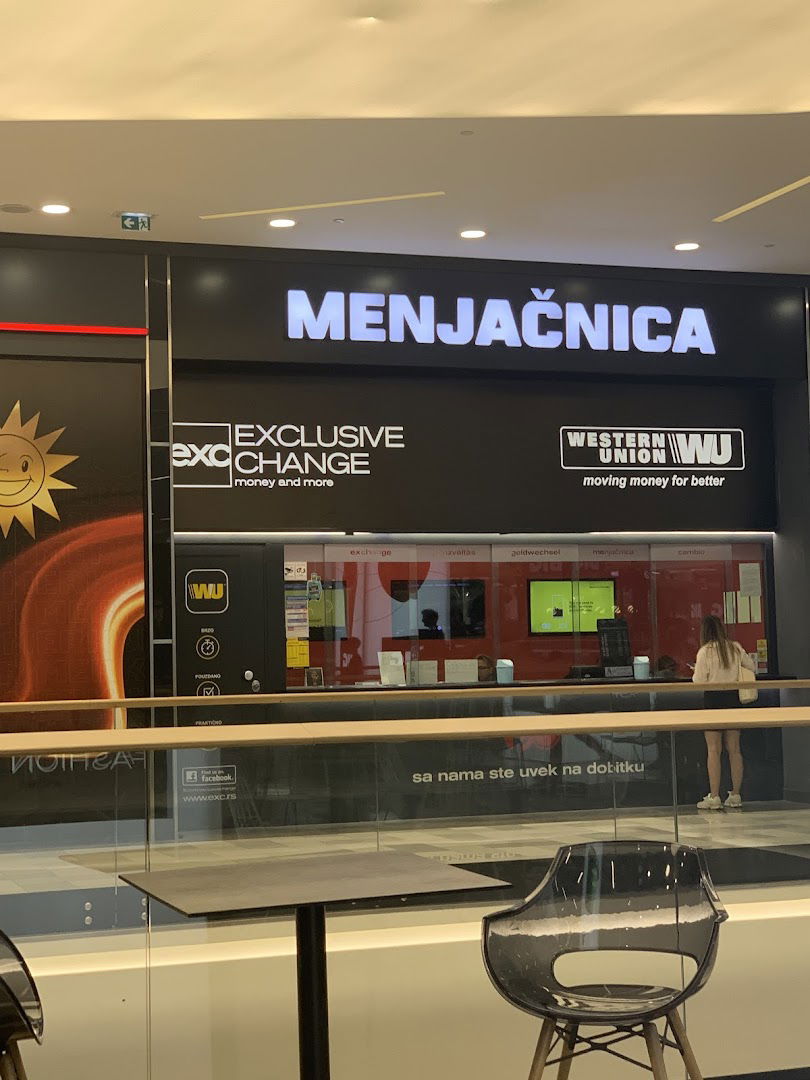 Menjačnica Exclusive Change Beograd Big Fashion 2 sprat