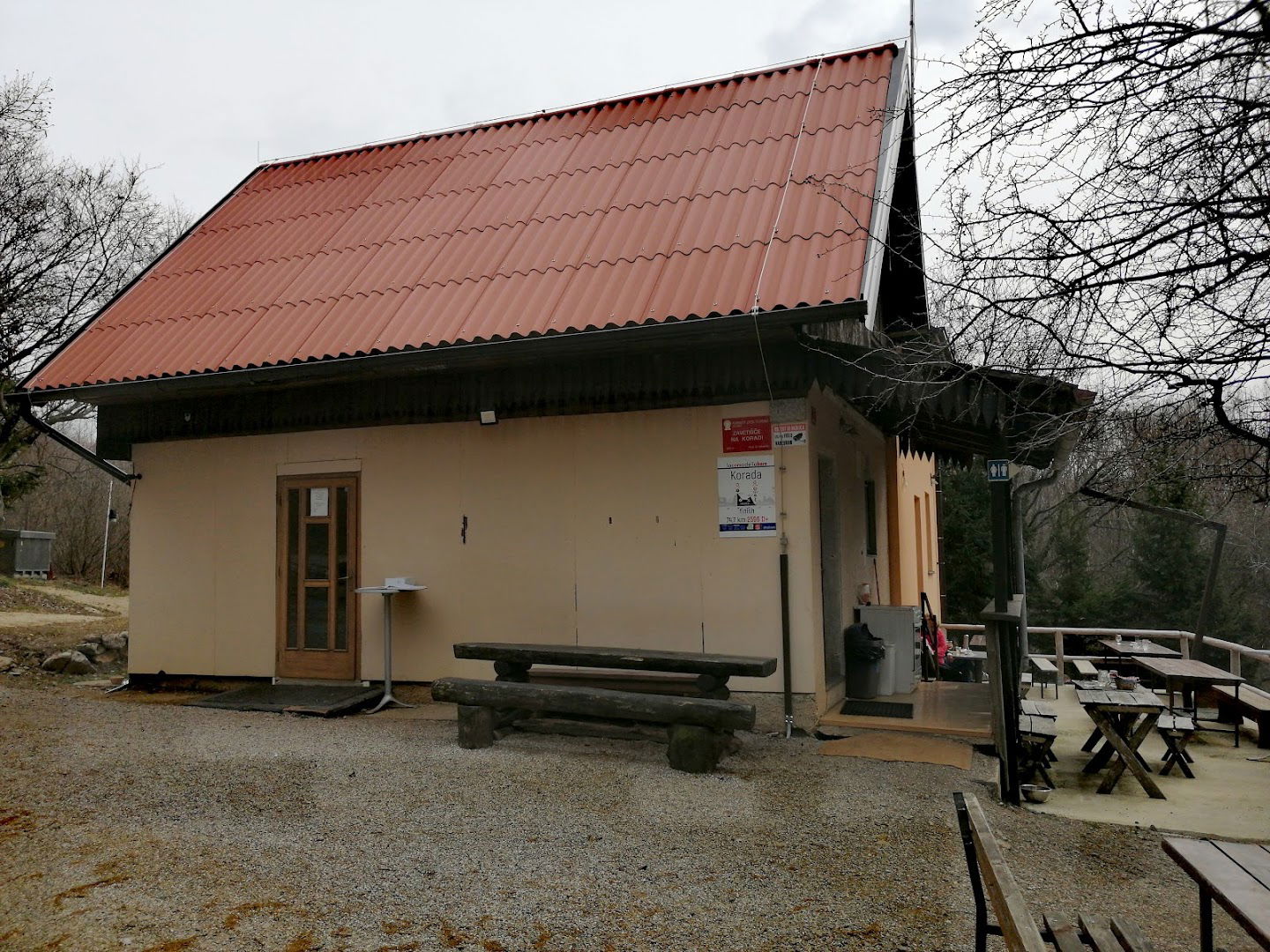 Zavetišče na Koradi