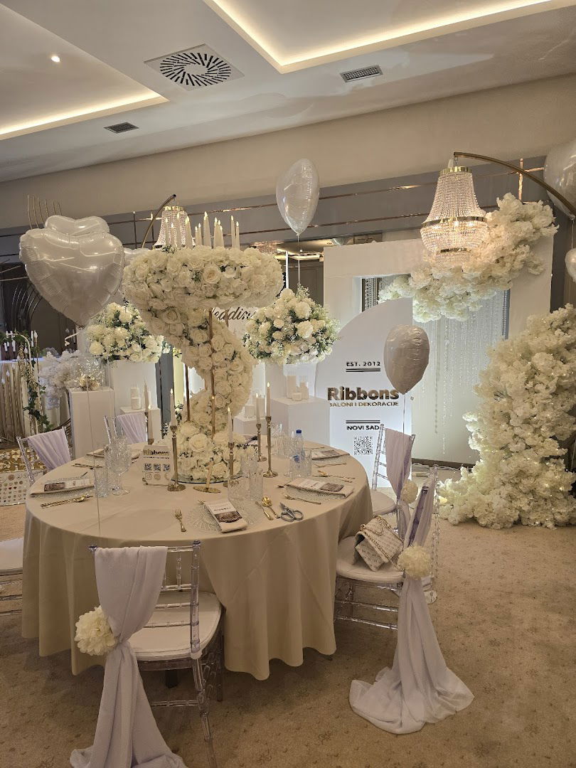 Ribbons baloni dekoracije